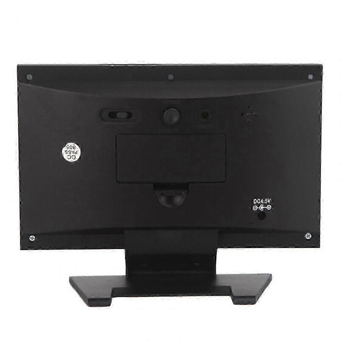 Led Digital Alarm Clock Sleepy Calendar Thermometer Weather Humidity Display 2025