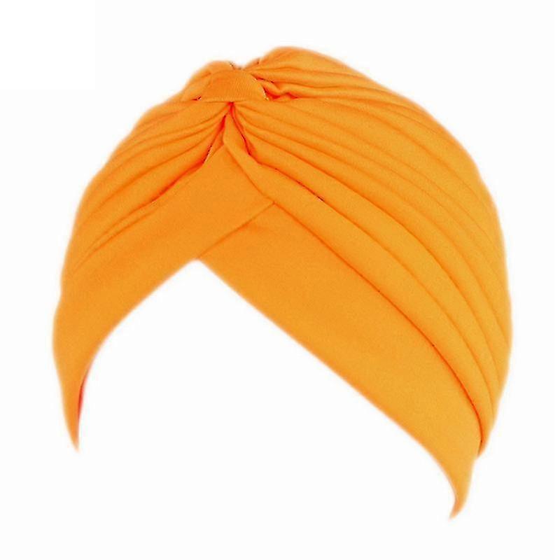 Damen-Turbanmütze, einfarbig, Kopfbedeckung - Neuheit im Sortiment: Modische Kopfbedeckung