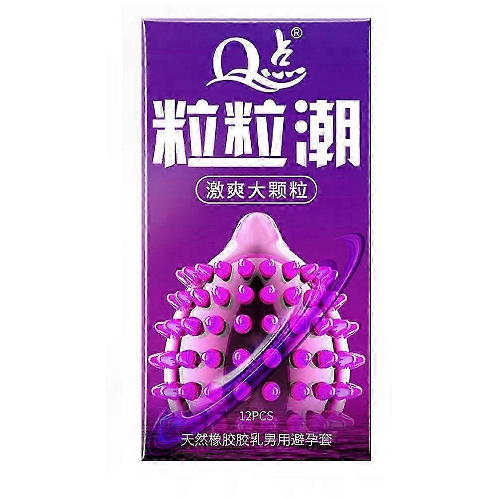 Ultrathin Large Grain Soft Prickly Cat Condoms For Couple Intimate Interaction
