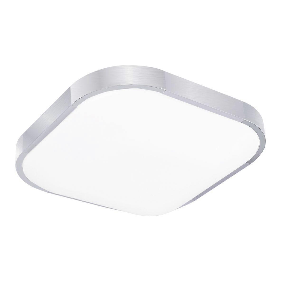 Square LED Ceiling Lamp Ceiling Light Panel Light Mounted Downlight Flush Mount Light Fixture Living Room Hallway Ceiling Downlight(White Light)