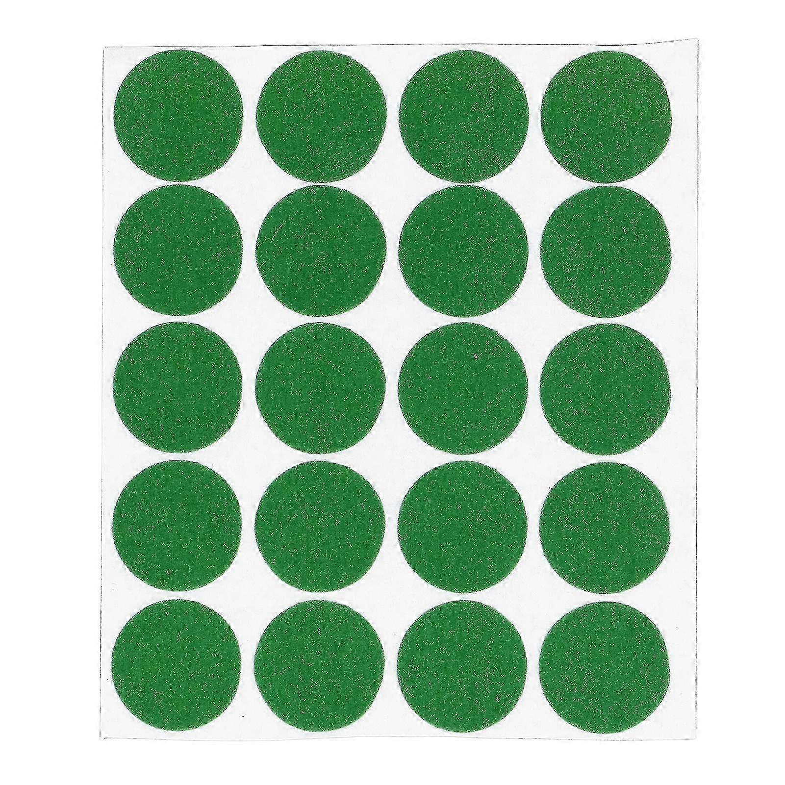 Billiard Patch Sticker 1 Sheet of 20pcs Fade Proof Strong Adhesion Pool Cloth Repair Sticker Patch for Mending Accessory 2025