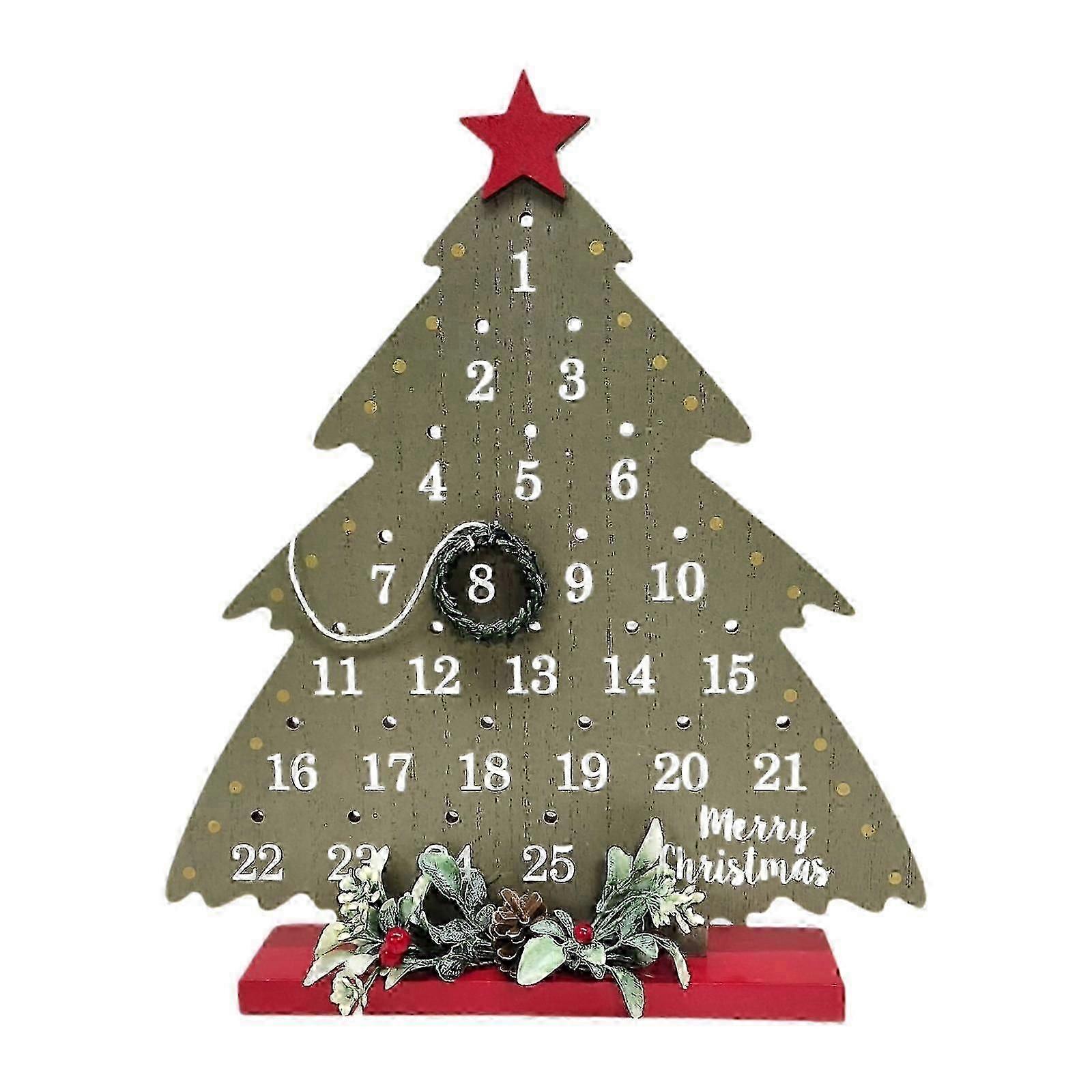 Festive Advent Calendar for Christmas Tabletop Display and Workplace Celebrations New Arrival