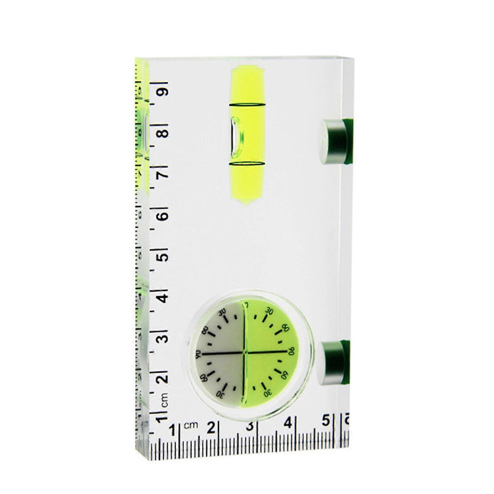 Engineer Grade Angles Level Tool With Glowing Display And Magnetic Mounting System For Accuracy Metalworking Multicolor
