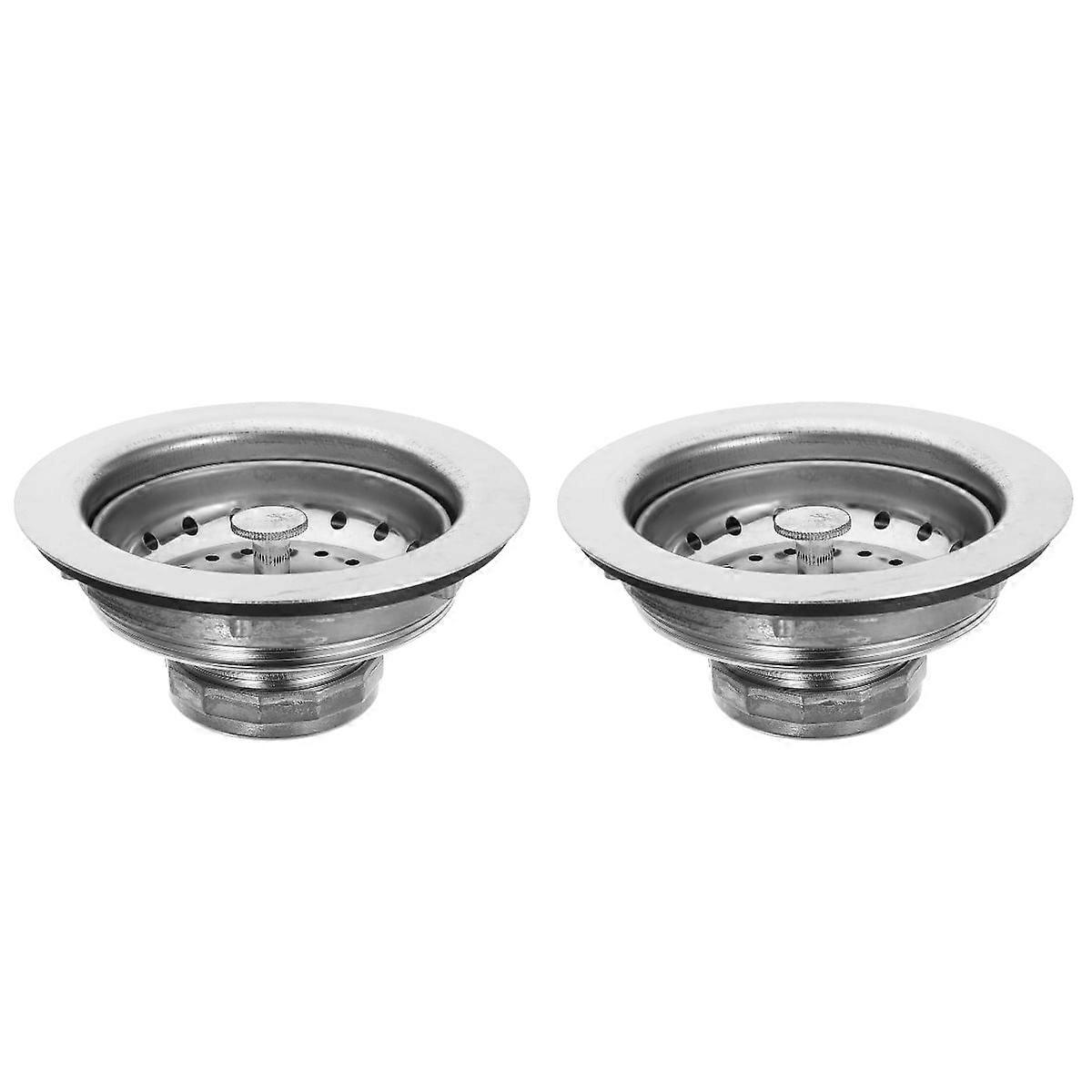 2 Pack Mesh Strainer Kitchen Sink Drainer Use Filter Copper