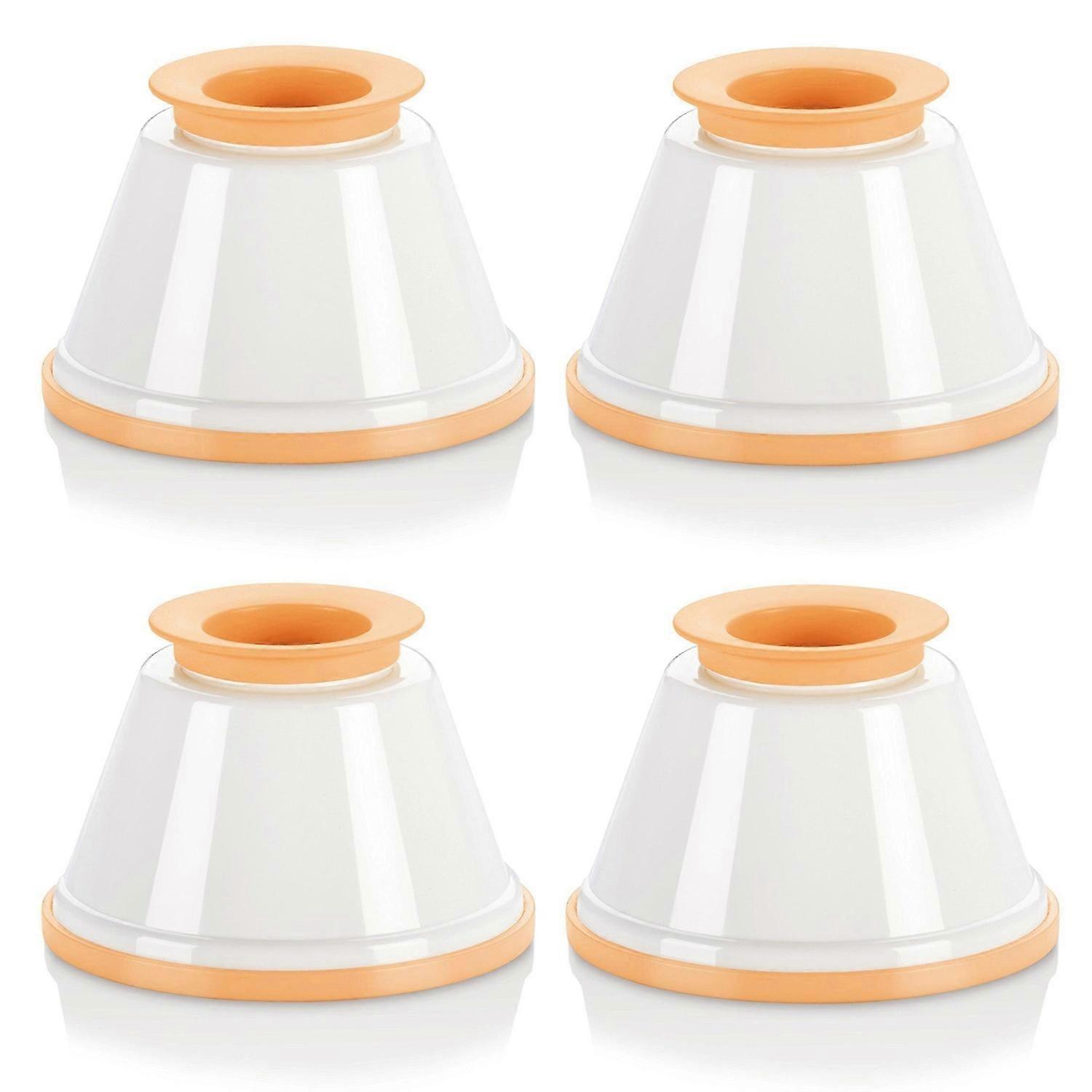 Panna cotta molds with lids, set of 4