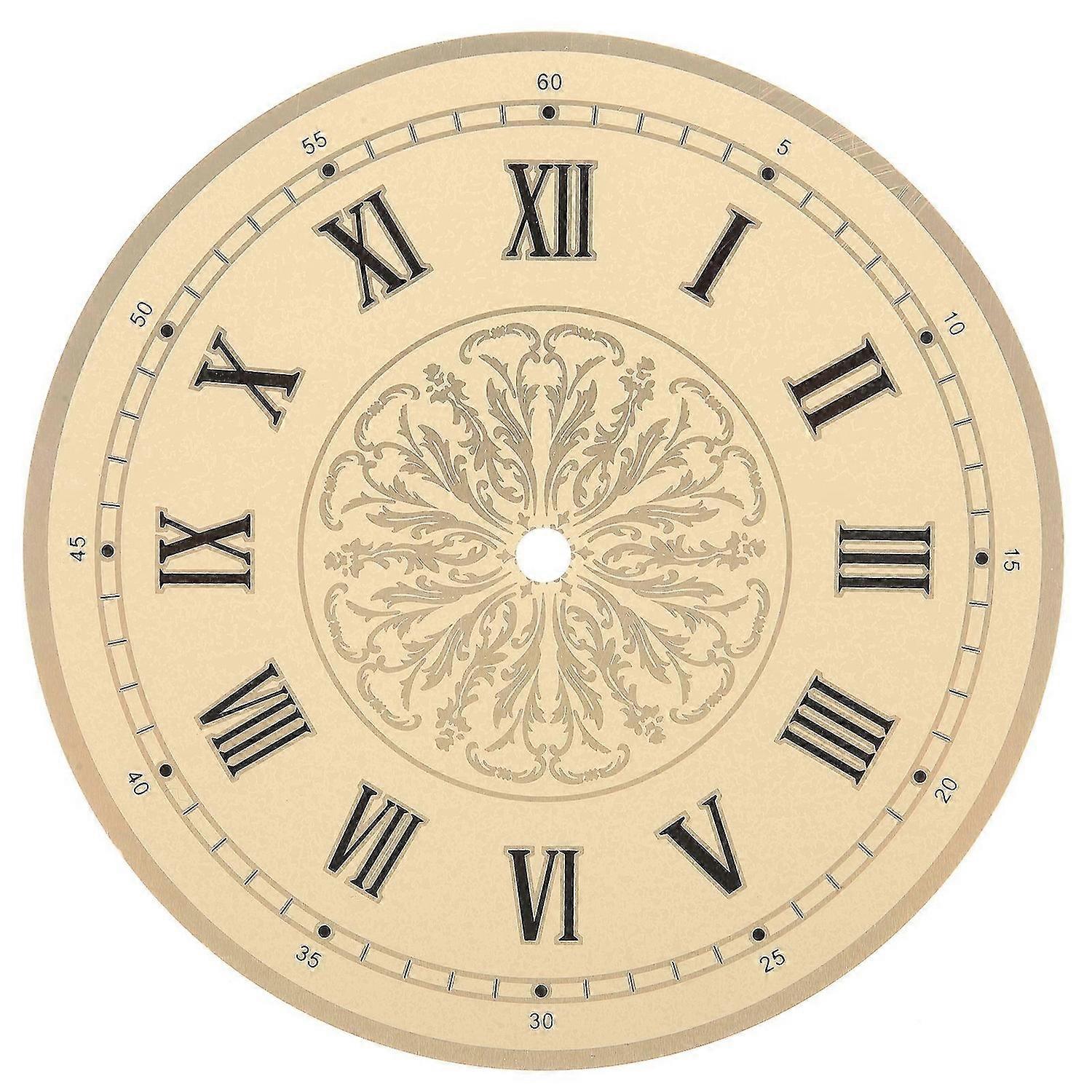 DIY Clock Dial Replacement Reusable Dial for Clock Making Replacement Dial Part Clock Round Dial