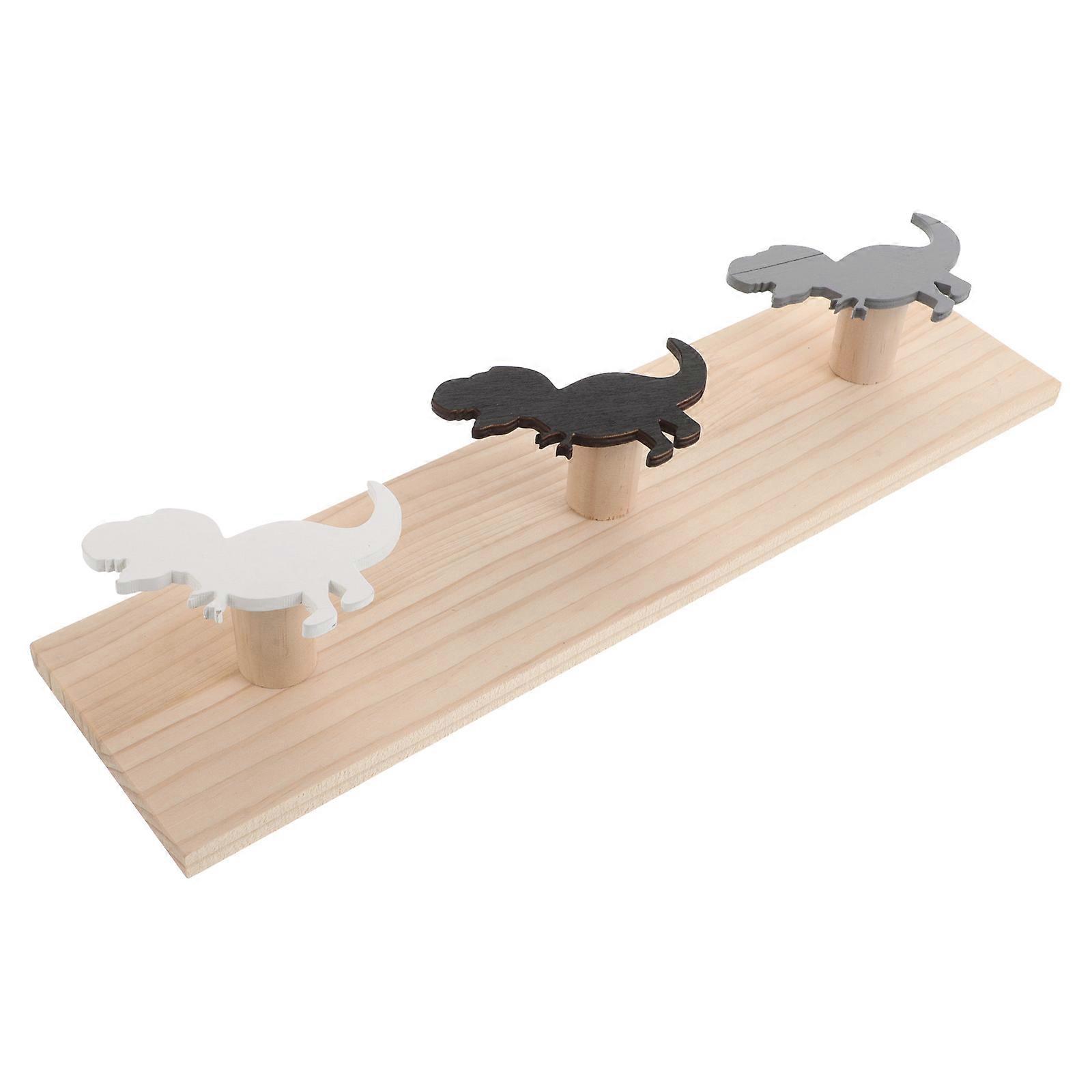 Creative Dinosaur Wall Hooks for Kids Providing Versatile Use