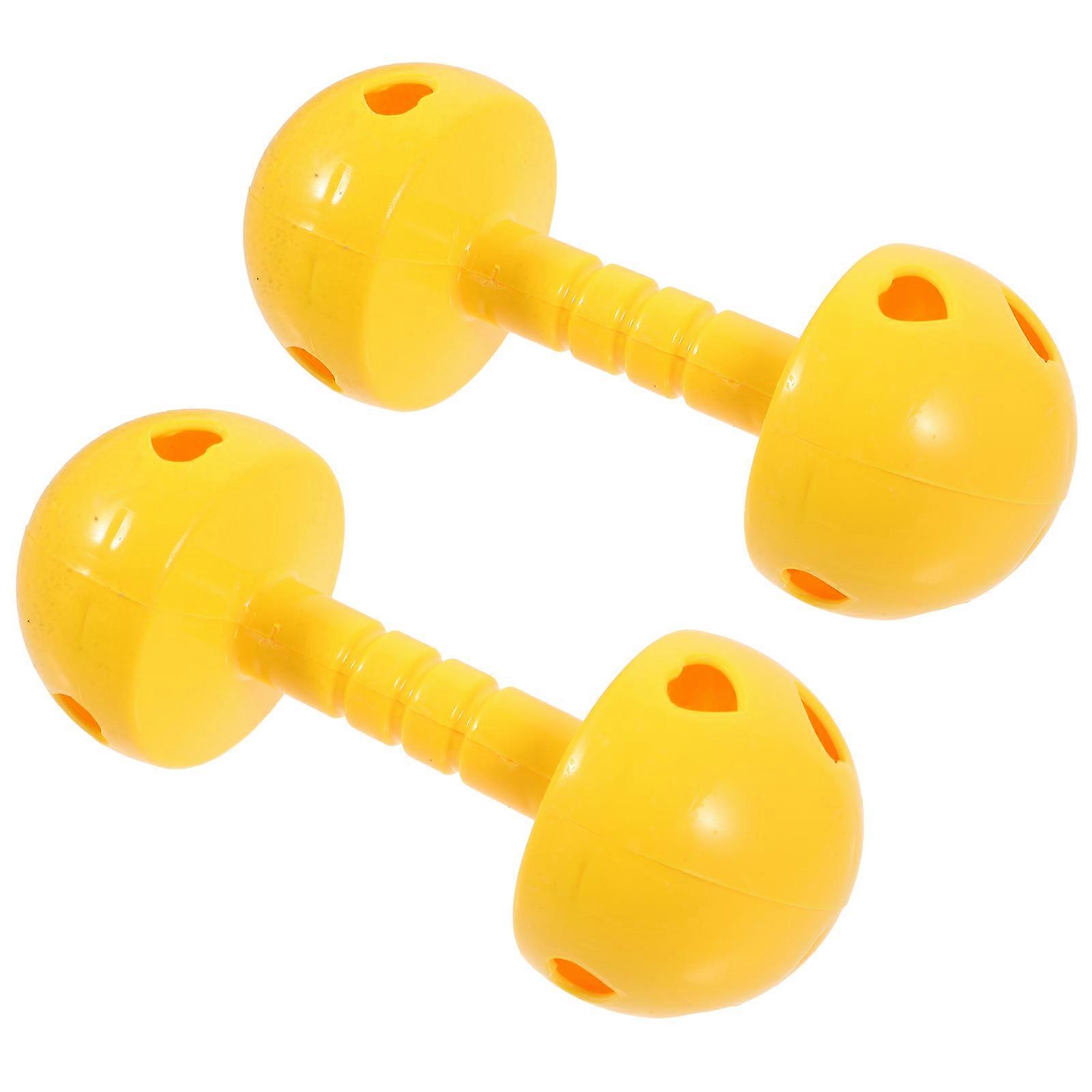 Kids Weights Plastic Dumbbell for Training 2Pcs Exercising Toys