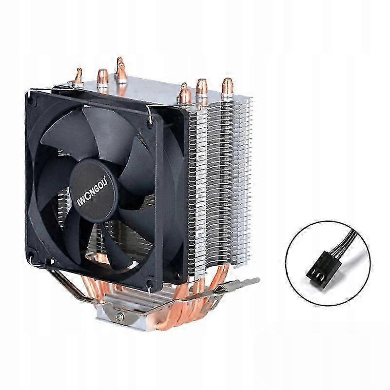 1 Fan 3pin No Lamp Lga2011-x79-x99-e5 X99 Processor Cooler Am4 4 Heatpi Fan