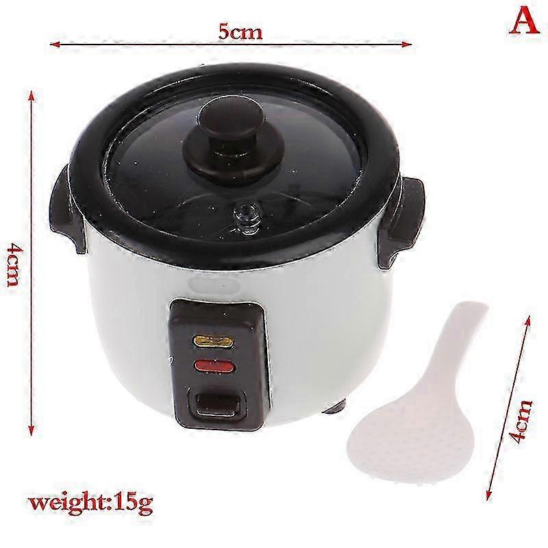 1:12 Dollhouse Kitchen Electrical Model Simulation Mini Rice Cooker