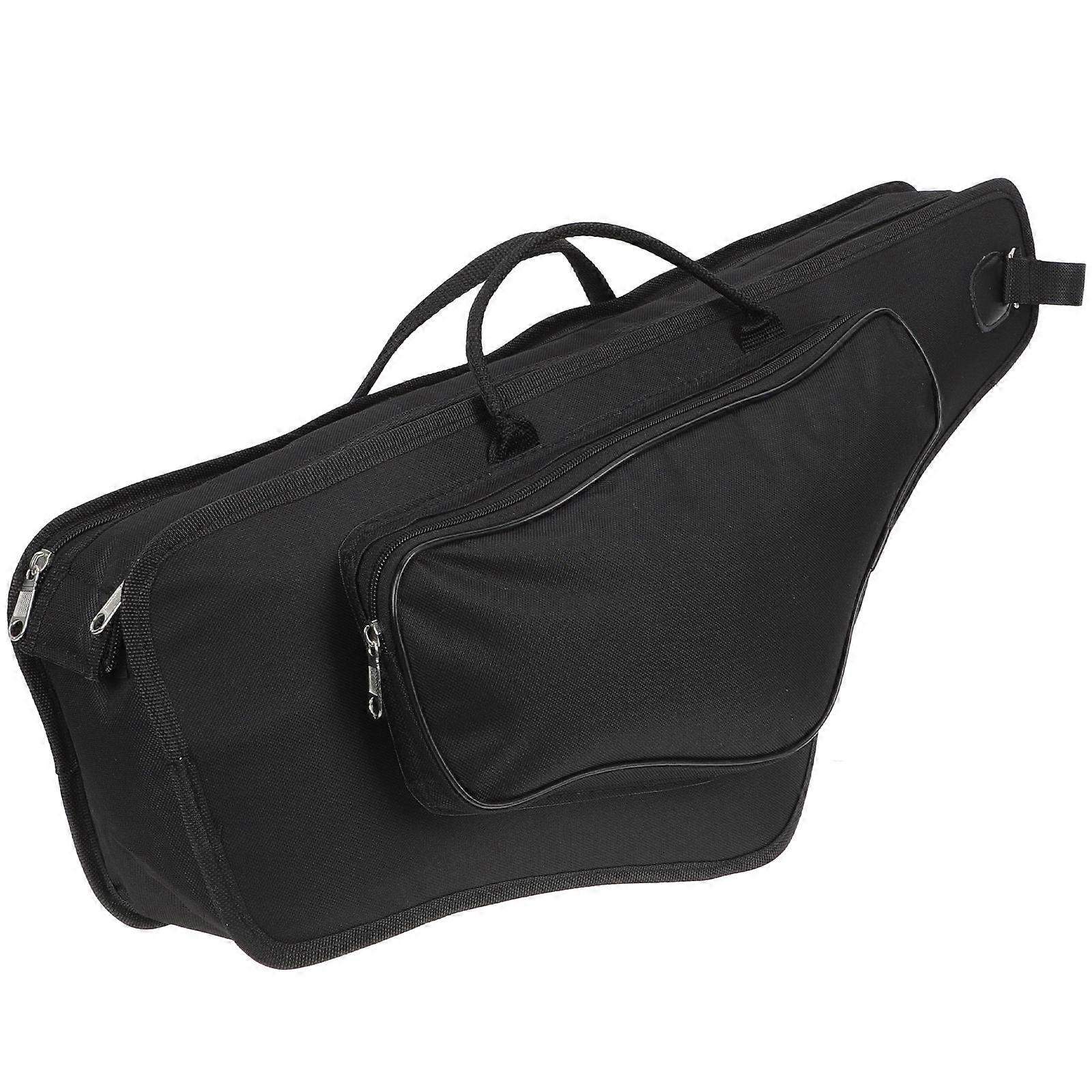 Portable Saxophone Case Alto Saxophone Storage Bag with Shoulder Strap and Handle