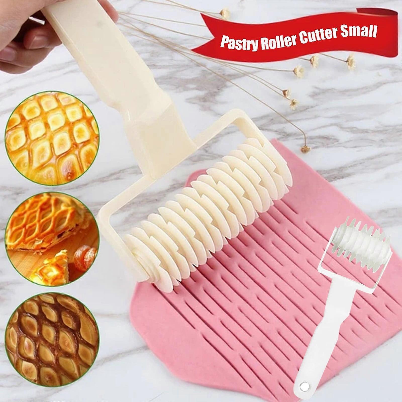 VOSS Pizza Tool Cookie Pastrys Lattice Roll Roller Roller Pie Smooth Baking Tools & Home Improvement