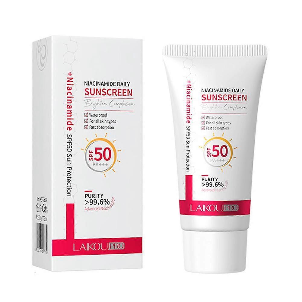 For Sunscreen Cream SPF 50 50ml Broad Spectrum UVA UVB Protection Moisturizing Non Greasy Lightweight Daily Face And Body Sunscreen For All Skin Types
