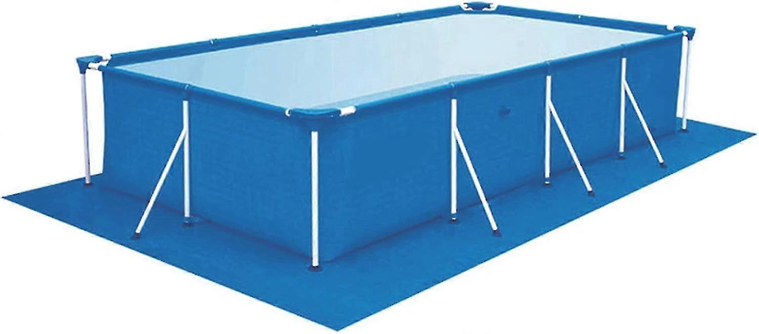 Durable Swimming Pool Protector Mat, Ground Cloth for Inflatable Pools, Non-Slip & Wear-Resistant (Blue)