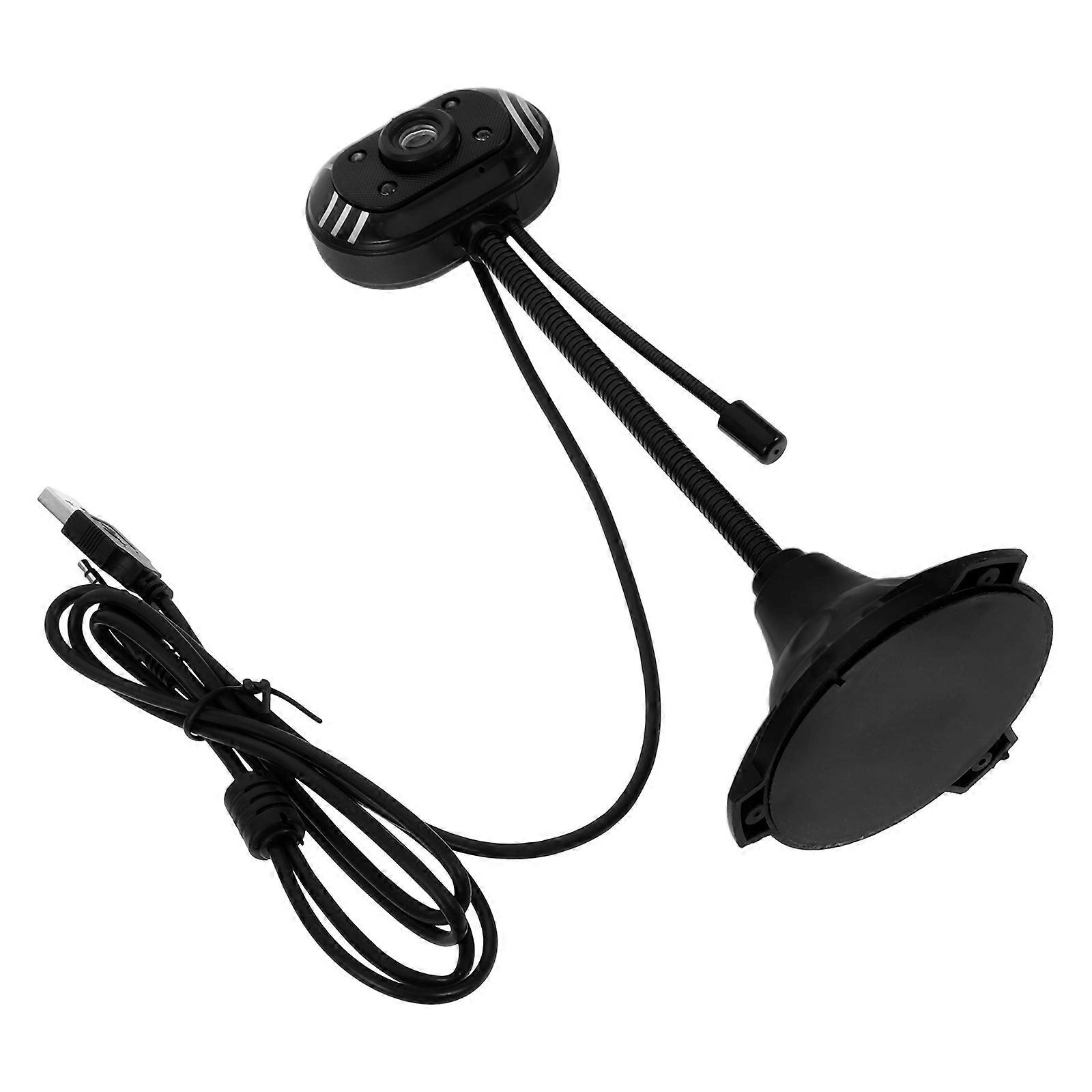 Hd Webcam with Microphone for Online Classes USB Plug and Play Camera