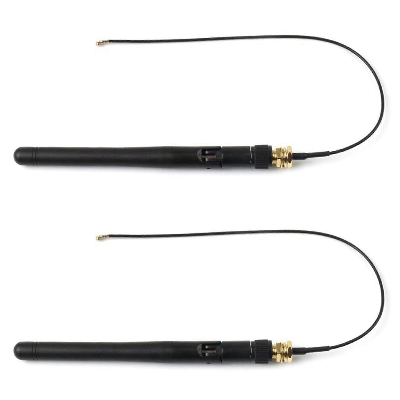 2X Waveshare Compute Module 4 Antenna Kit for Use with Raspberry Pi Compute Module 4, Supports 2.4G/5G