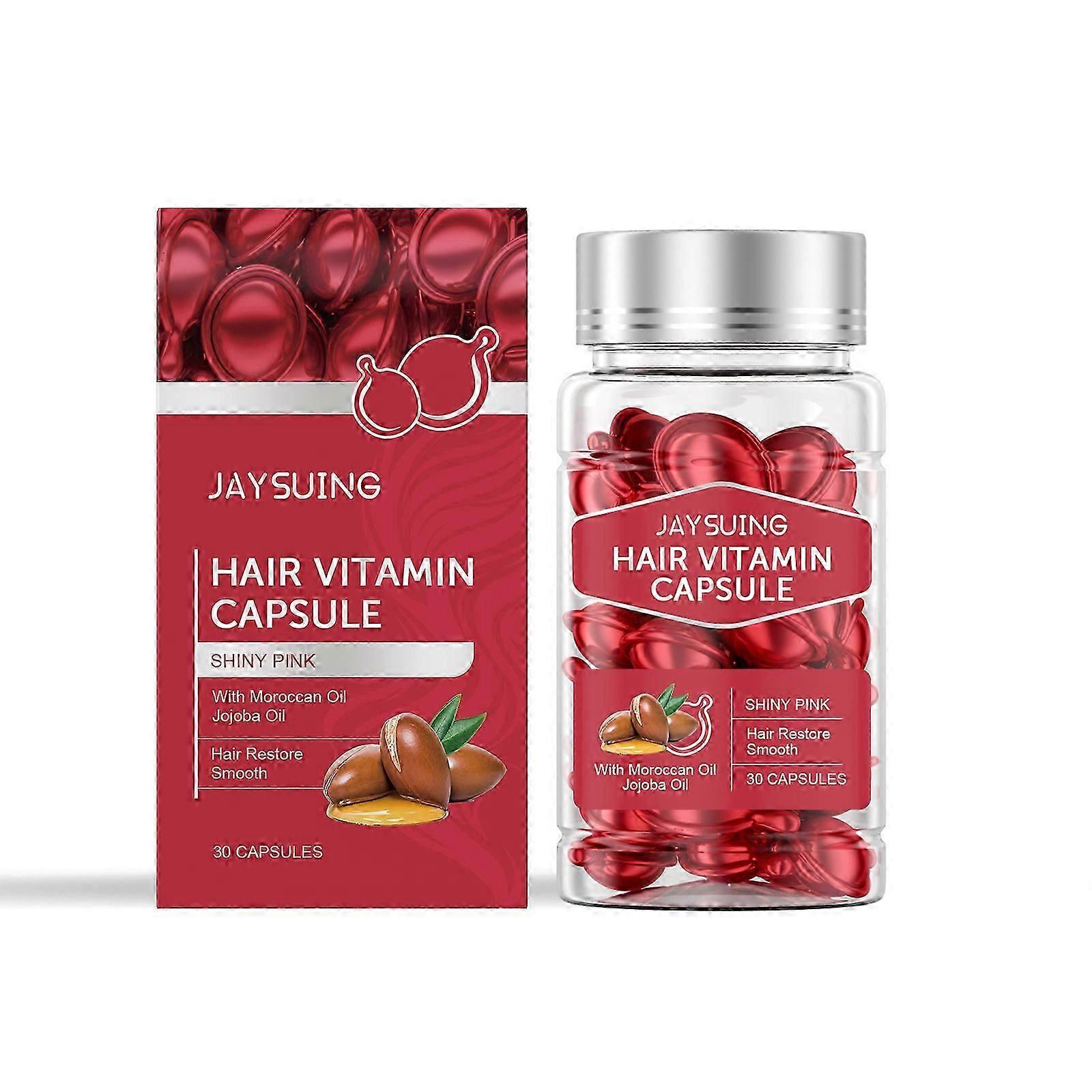 Smoothing Hair Oil Capsules with Argan for Frizz Control  Shine  30 Count