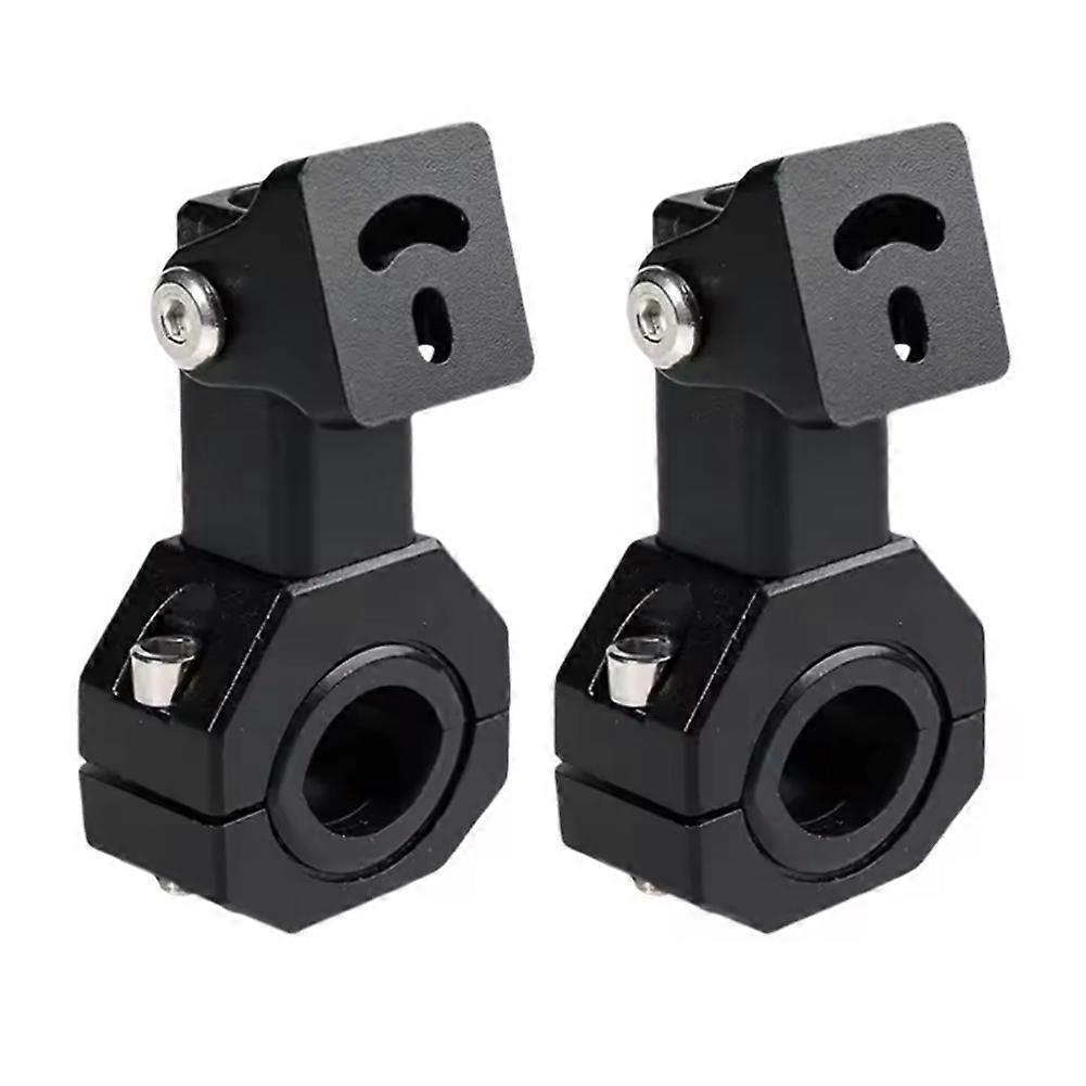 Motorcycle Spotlight Mount Bracket Mini Bar Clamp Kits