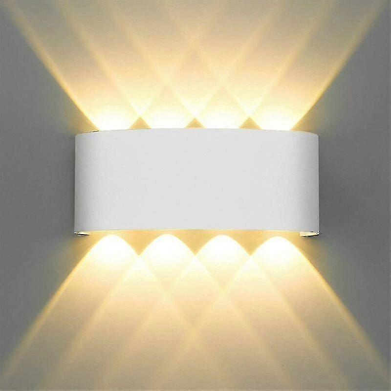 Bathroom Wall Light for Modern Homes, Waterproof LED Up Down Lamp 8W