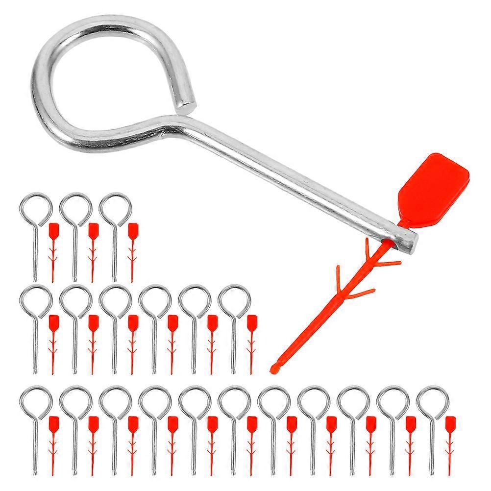 Fire Extinguisher Replacement Lock Pins Easy Use 1Set Fire Equipment Pins