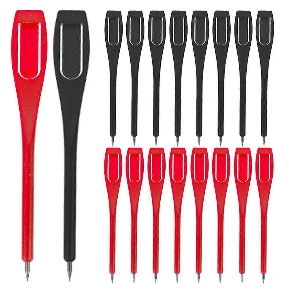 Assorted Color Golf Scoring Pencils for Practice 20Pcs Plastic Set