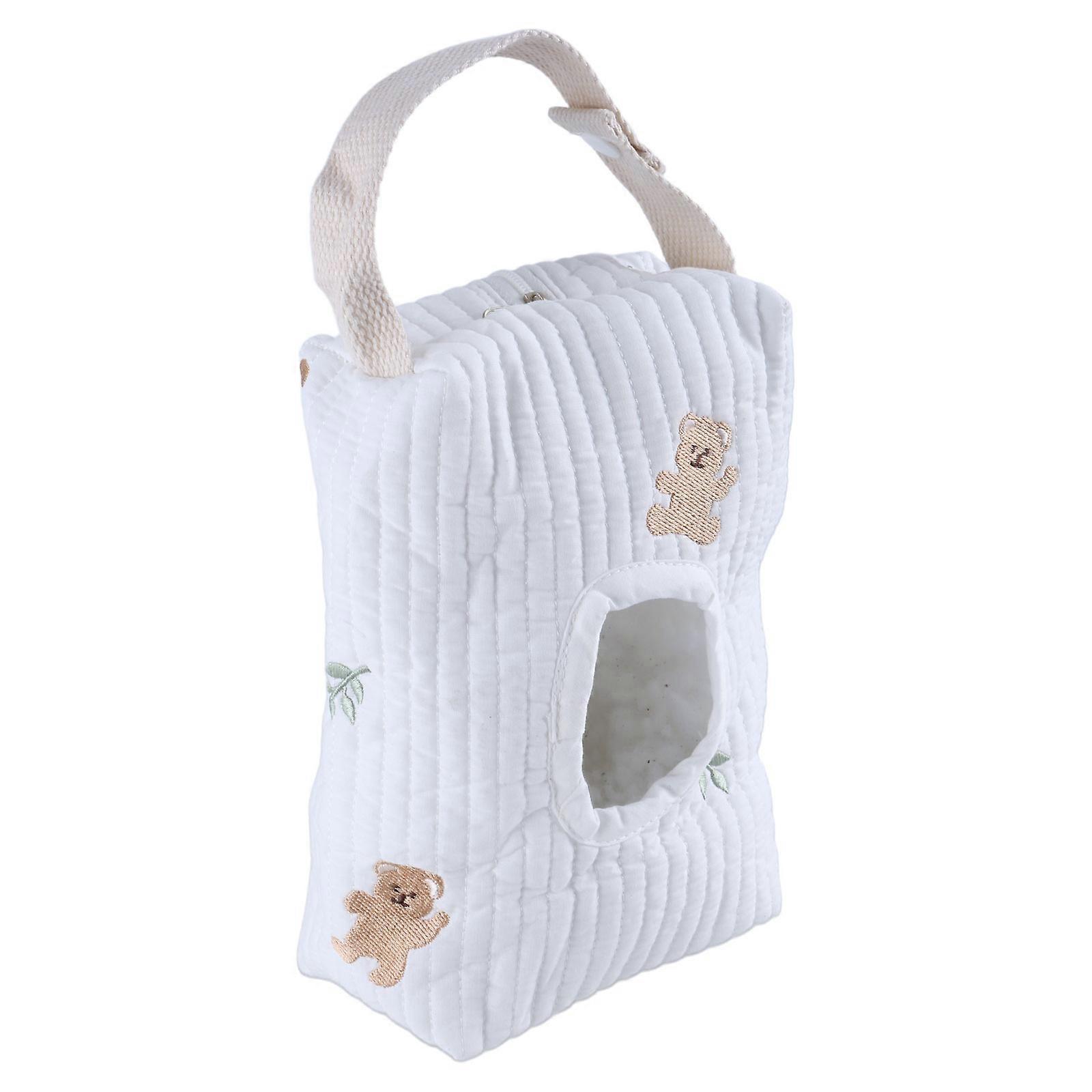 Lovely Baby Product Carrying Case Pouch Toddlers Strollers Tissue Bag Paper Storage Container for Shopping Carts Pram Multicolor