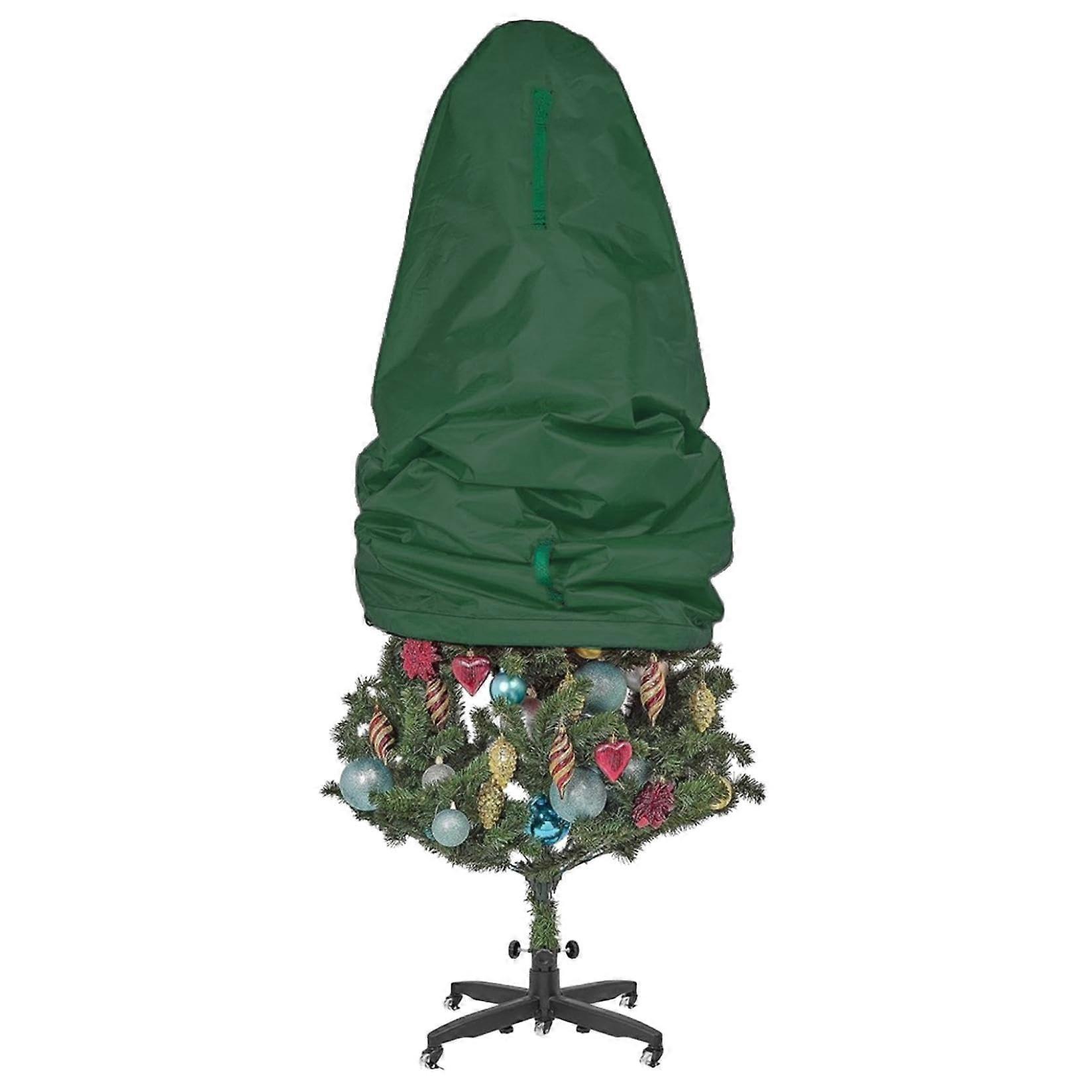 Christmas Tree Storage Bag for 9ft Artificial Tree with Wide Zipper Opening and Buckle Straps
