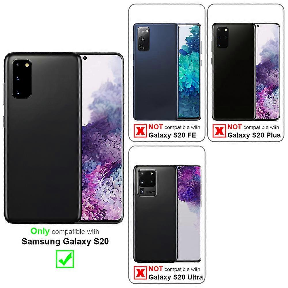 Samsung Galaxy S20 Protective Case TPU Case - Matte Metallic Design