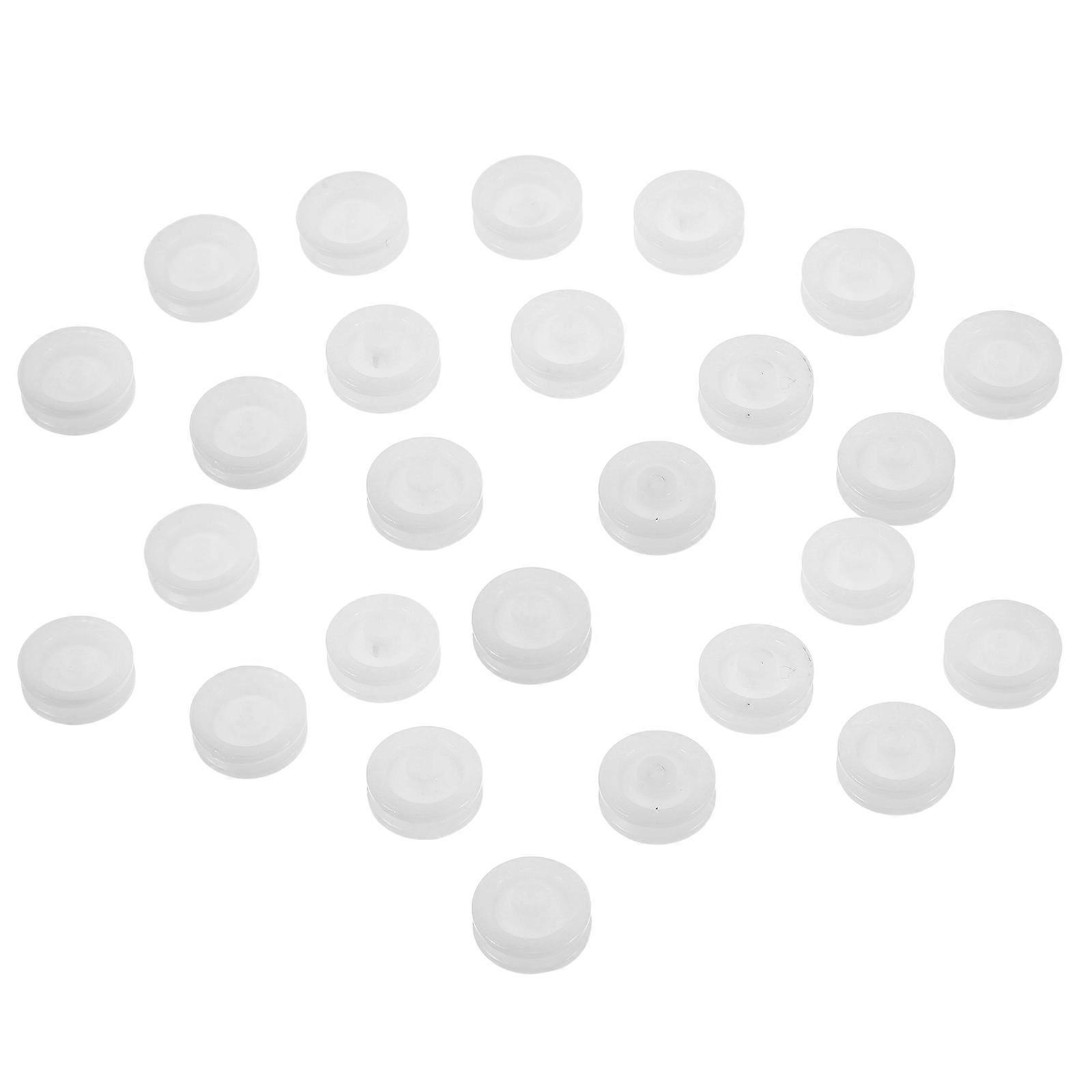 Durable Plastic Gear Belt Pulley for Mechanical Systems 50Pcs White Use