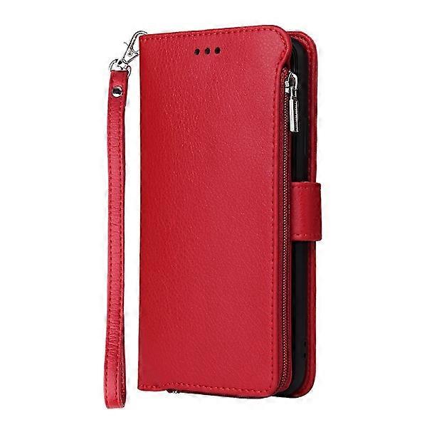 Stylish Wallet Case - compatible with Samsung Galaxy S20 FE Red