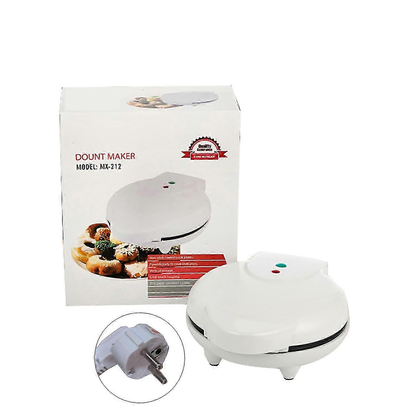 Donut Maker Home Electric Mini Doughnut Making Machine Multifuncional 2 Sided Non Sticked Pan