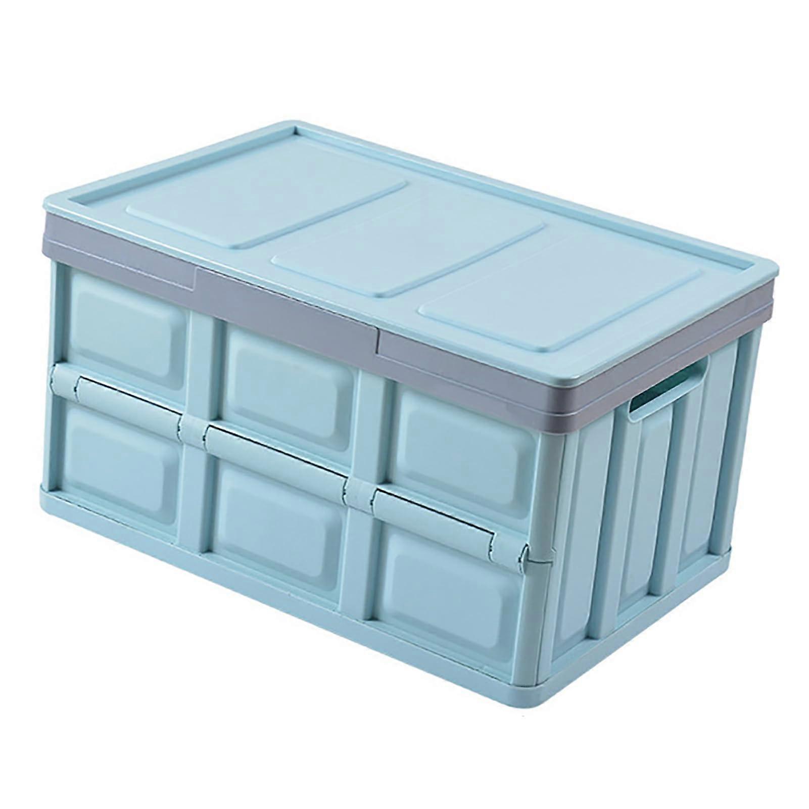 Large Capacity Foldable Car Boot Organizer 55L Durable Multifunctional Trunk Storage Box