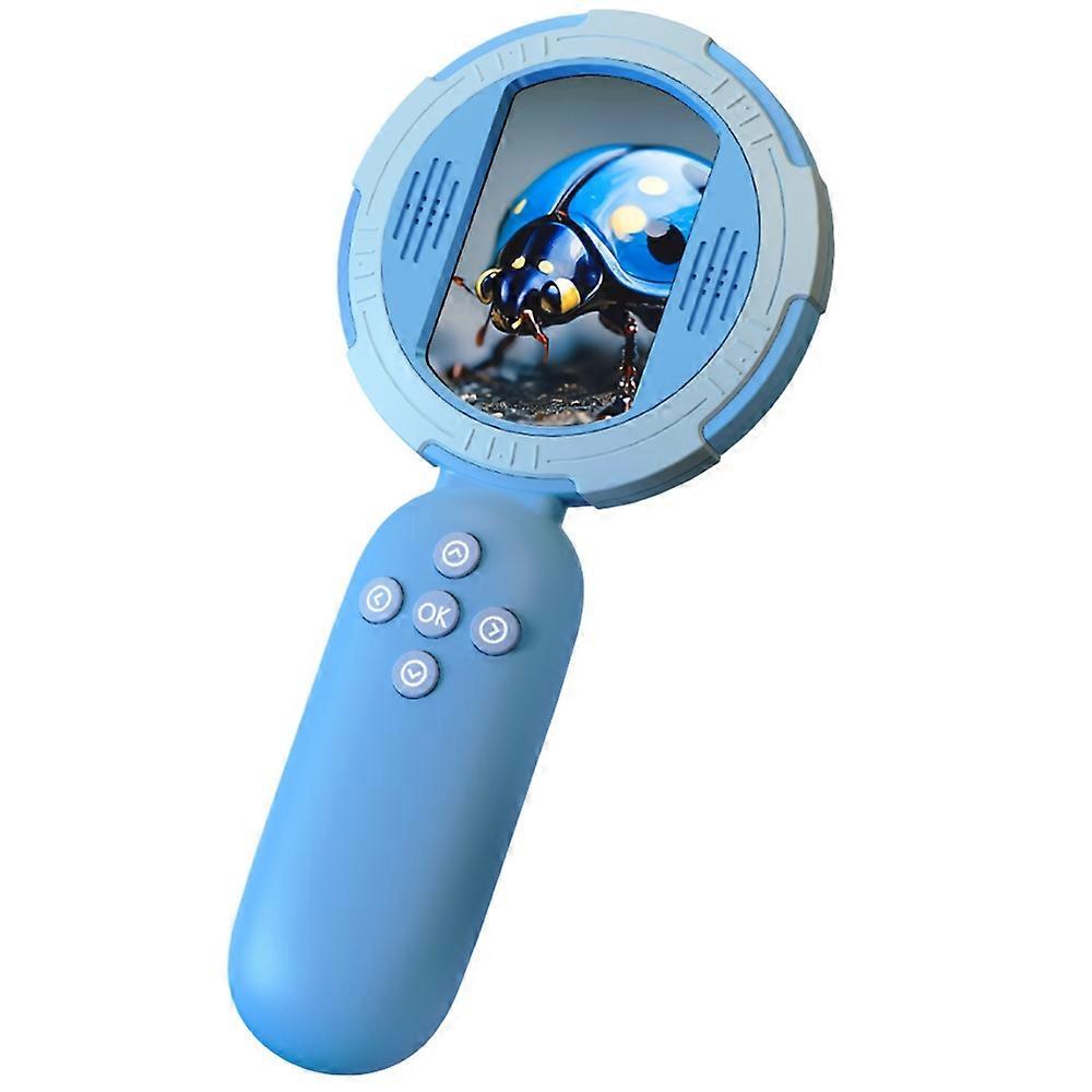 HM020C Digital Microscope for Kids 100x Magnification Handheld Educational Science Electronic Micros