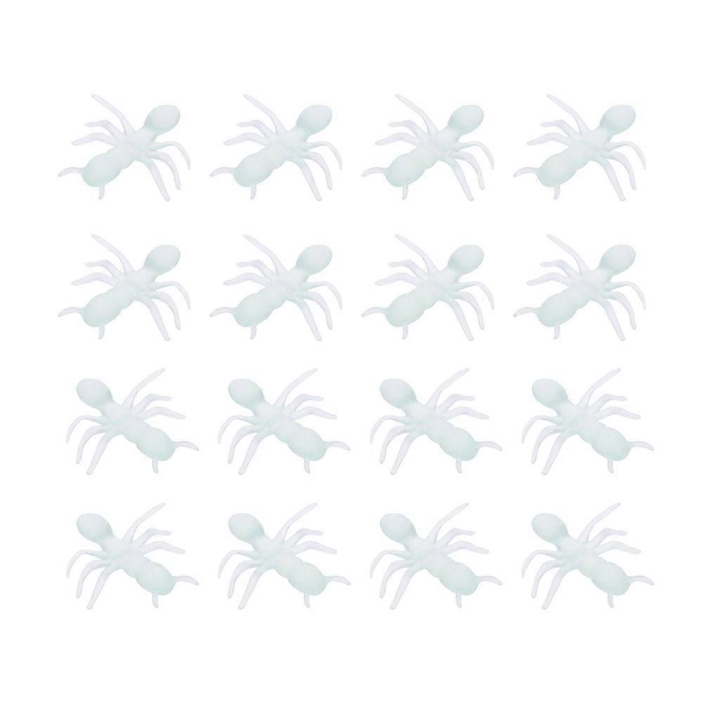 Halloween Simulation Ants Plastic Fake Ants for Prank Toy 100Pcs