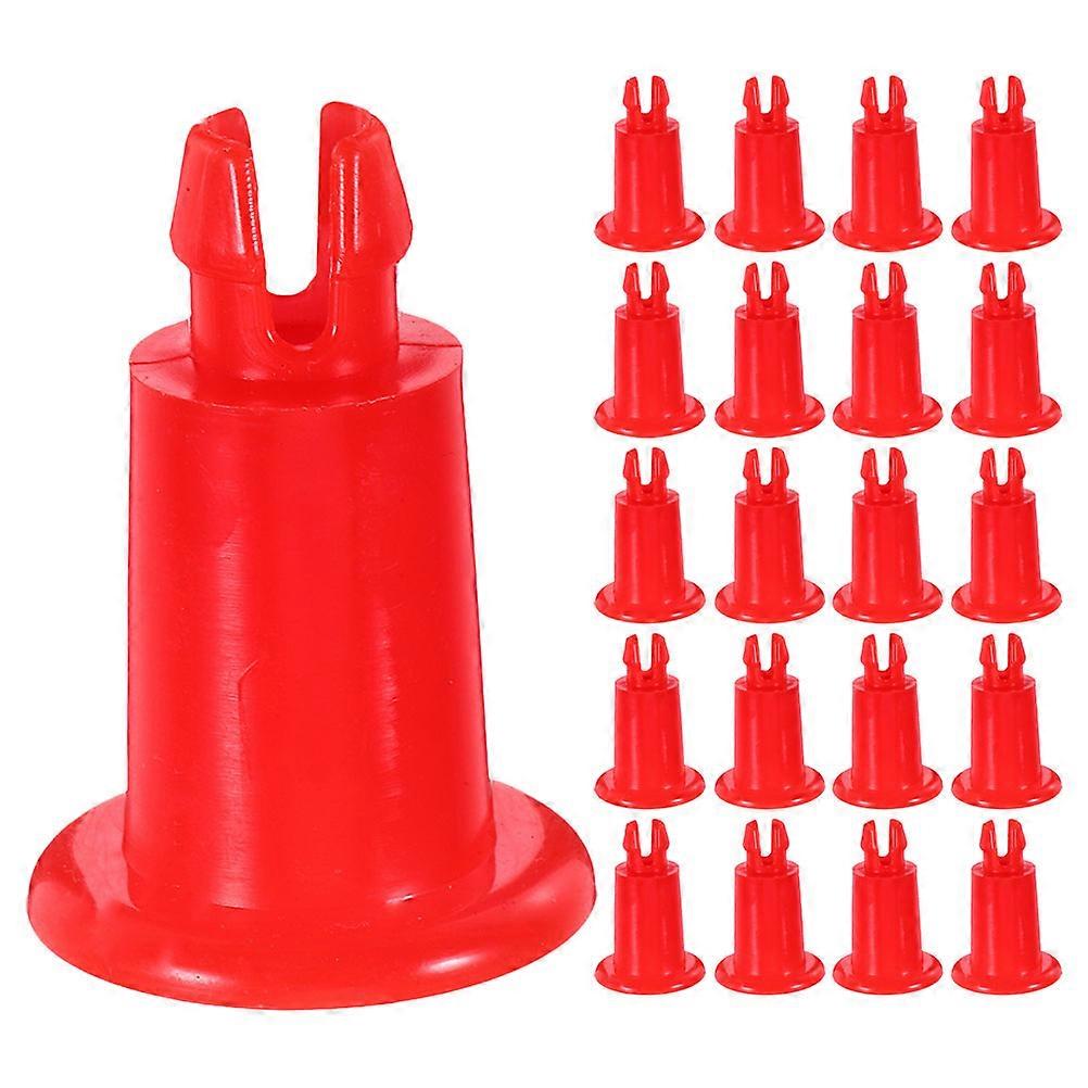 Electronic Weighing Scales Foot Stand Bracket for Precise Measurement 25Pcs Red