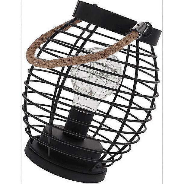 Iron Pendant Lamp Portable Decorative LED Light