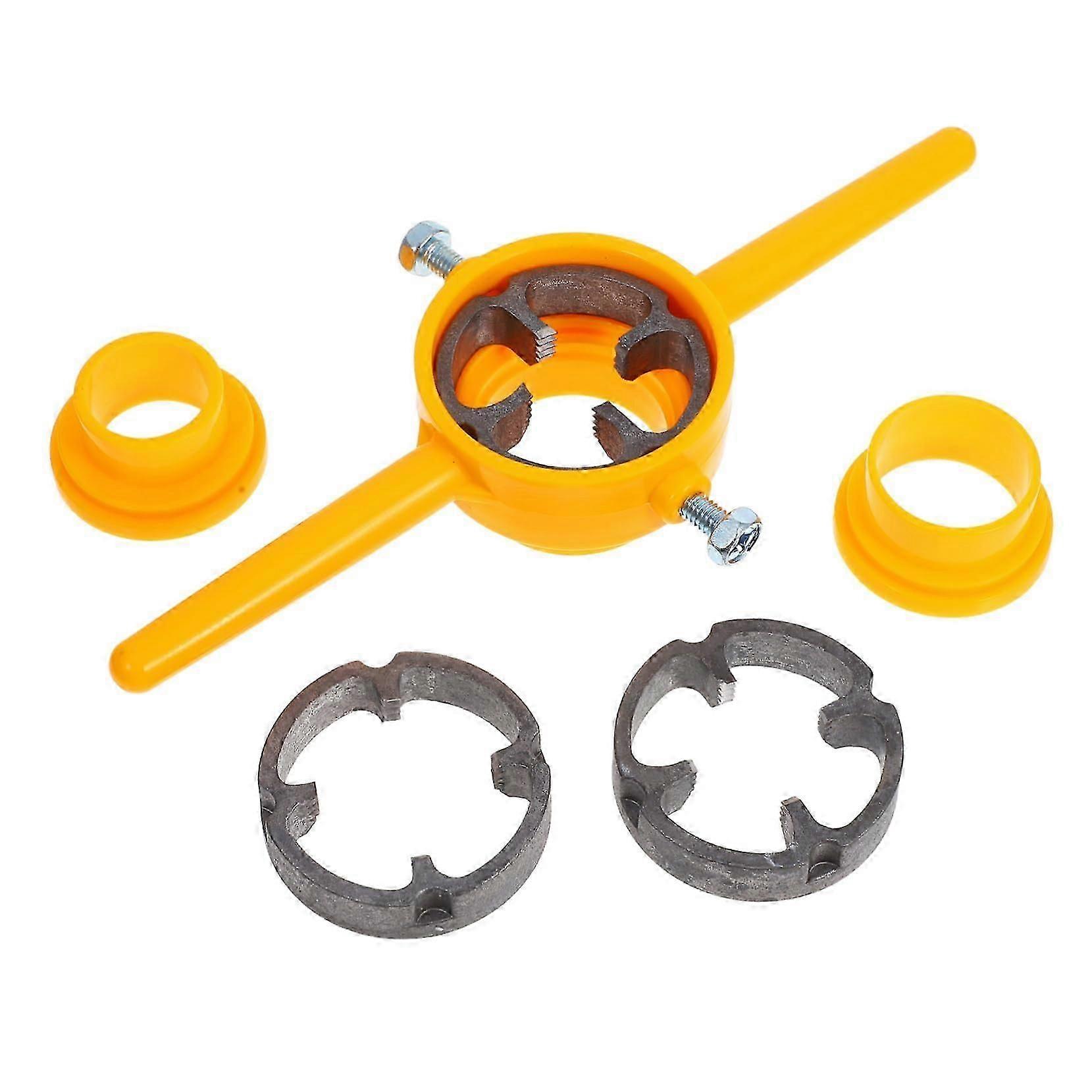 Water Pipe Matrix Key Threader Tool Kit ABS Yellow