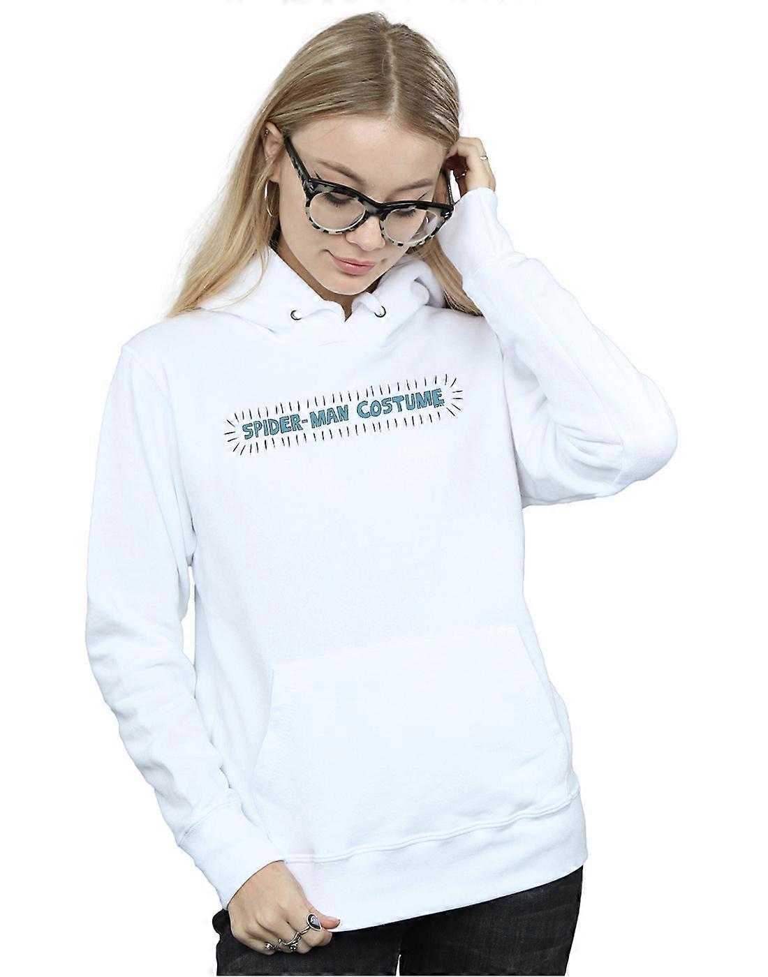 마블 여성용 스파이더맨 코스튬 후드티