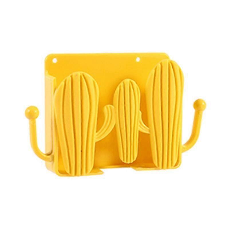 Plastic Adhesive Holder for Phone Keys Remote Control Multifunctional Organizer