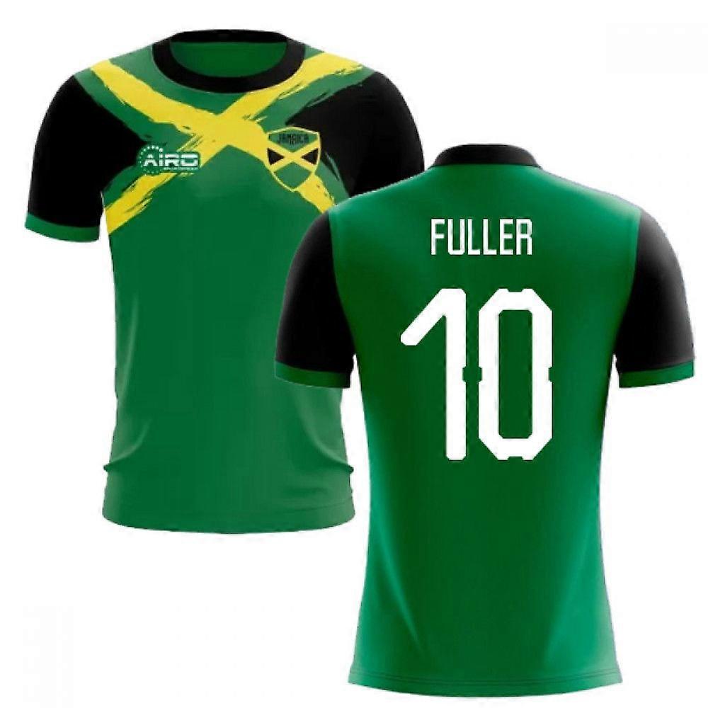 2025-2026 Jamaica Flag Concept Football Shirt (FULLER 10)