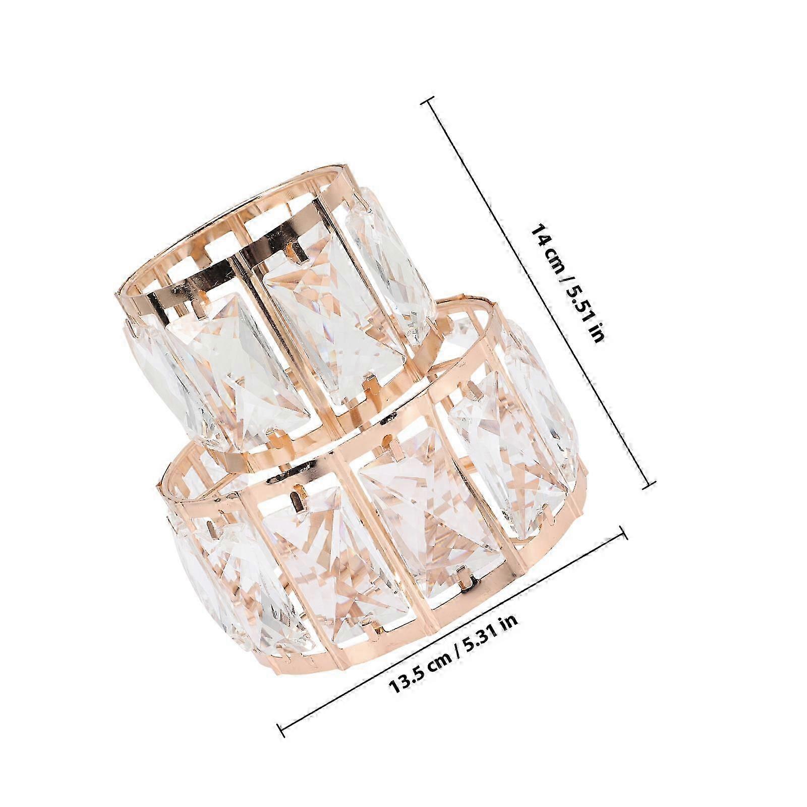Modern Style Crystal Lamp Shade for Ceiling Light Shade Golden