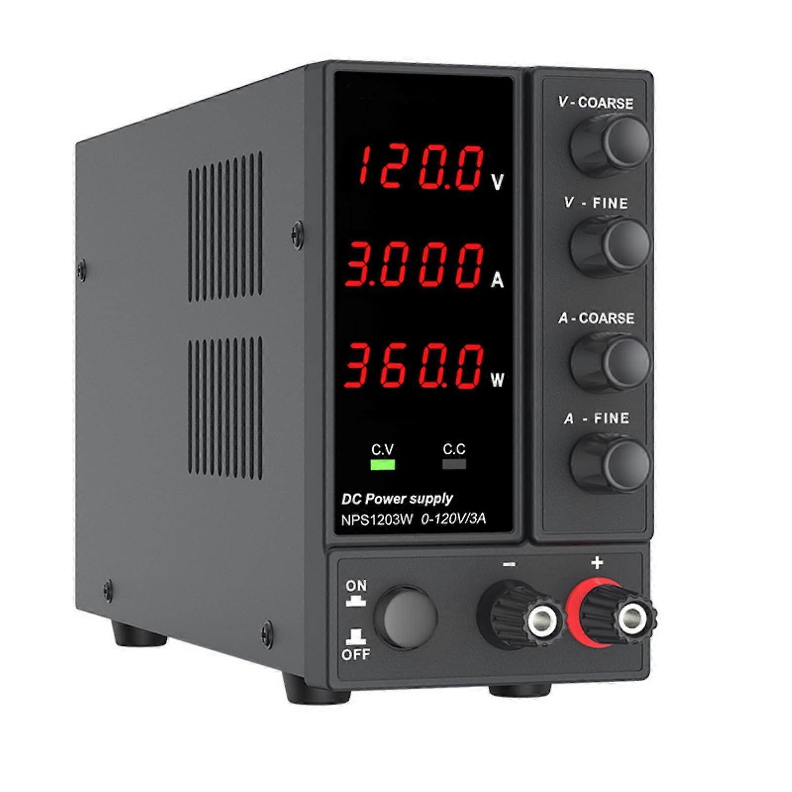 Variable Bench Power Supply 030V 010A Adjustable DC with Overcurrent Protection and  Precision Display