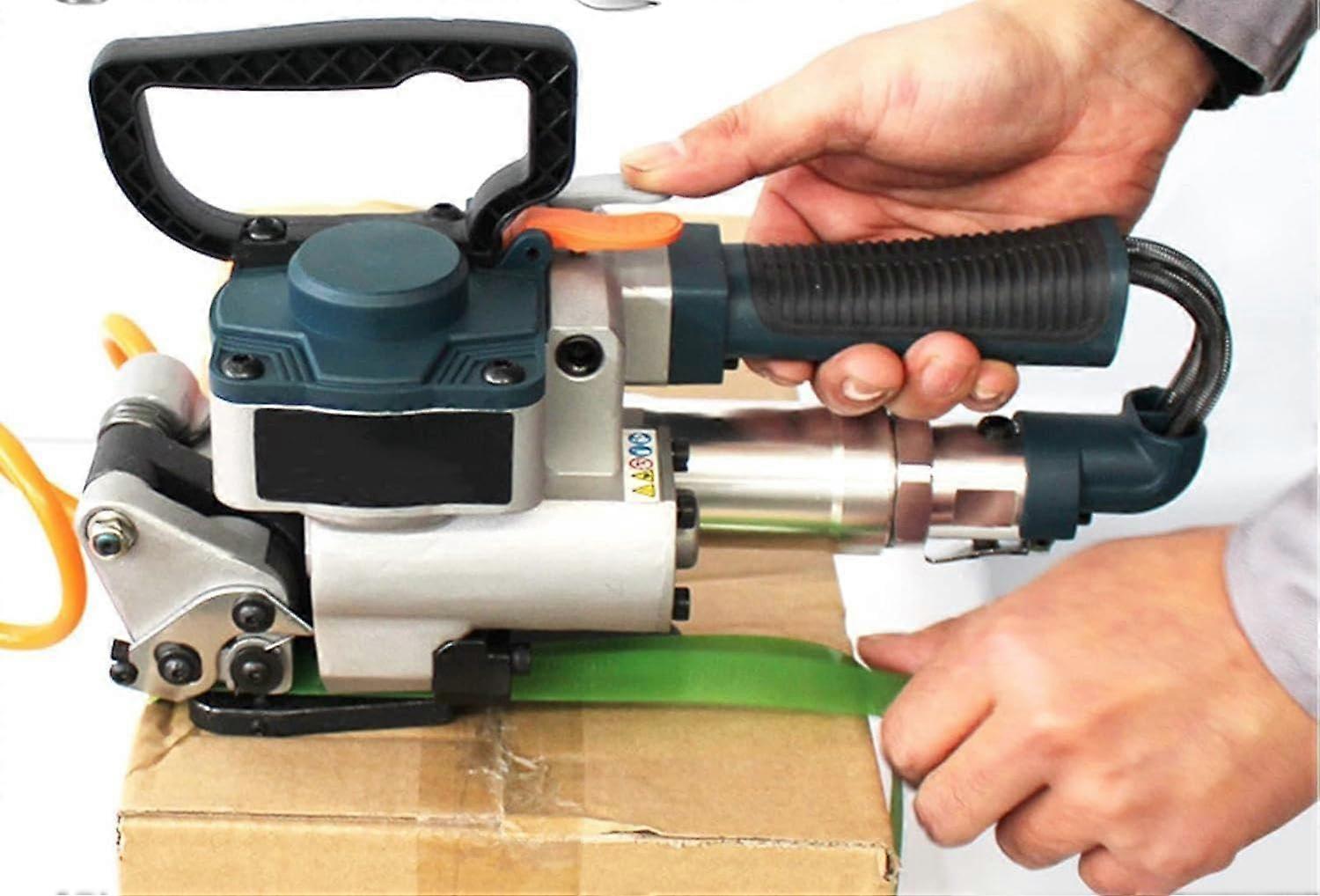 Pneumatic Strapping Tool for 1319mm PET and PP Belts,  Compression, Low Noise, Durable Alloy