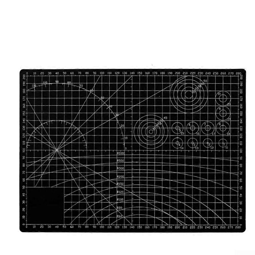 A3 Self Healing Cutting Mat Double Sided Non Slip with Accurate Guide Grid for Sewing and Crafting