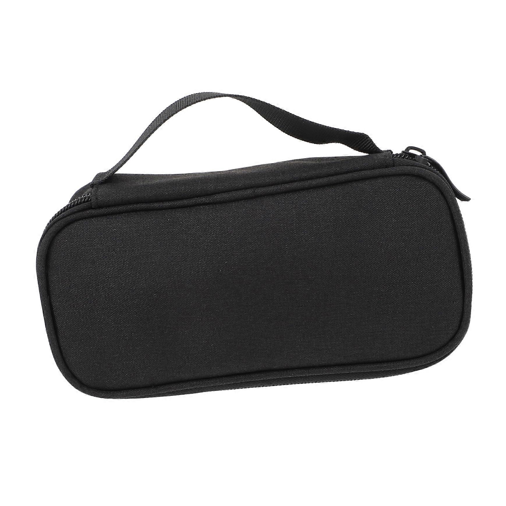 Travel Cable Organizer Compact Electronics Accessories Pouch with Smooth Zipper for Versatile Storage