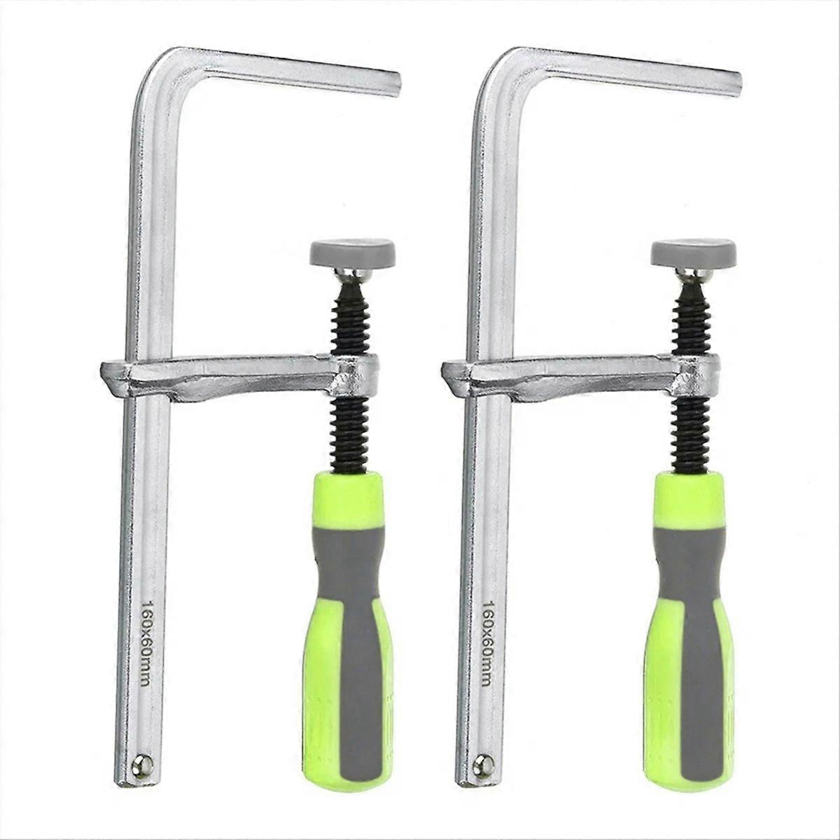 2pcs Quick Adjust Screw Handle Track Saw Rail Clamps
