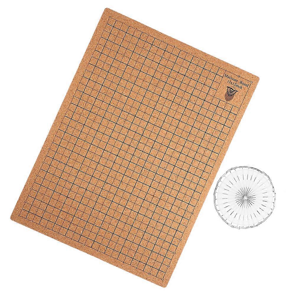 Macrame Board with 30 T Pins for Bracelet Project Use Cork Material