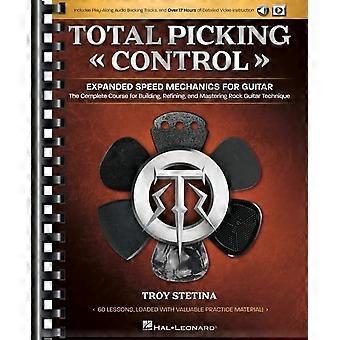 Total Picking Control - Uitgebreide snelheidsmechanica voor gitaar met 60 lessen, audio-achtergrondtracks en meer dan 17 uur gedetailleerde video-instructie!