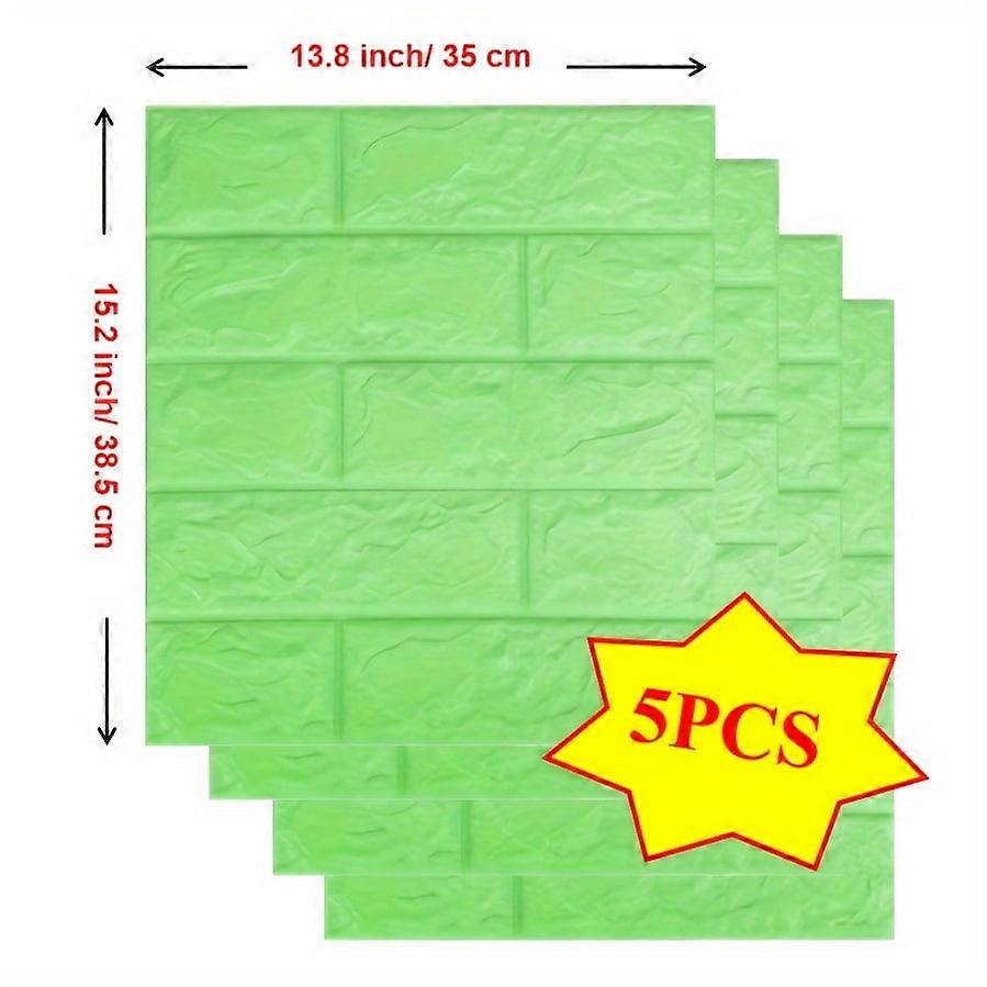 3D Wall Sticker Brick Pattern Wallpaper