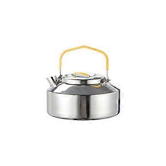 Outdoor Camping Tableware 800ml Coffee Pot Tea Cup Hiking Mug Picnics Water Bottle 304 Stainless Steel Teapot Home Mini Kettle